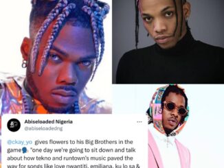 FLOWERS TO MY BIG BROTHERS As CKay Reveals Artists Who Paved Way For His Music Career